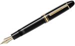 Montblanc Meisterstuck 149 Black Fountain Pen with Gold Trim