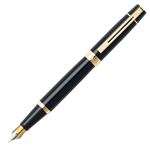Sheaffer 300 Glossy Black/Gold Trim Fountain Pen