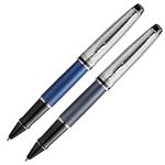 Waterman Expert Deluxe Metallic Chrome Cap Rollerball Pen