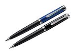 Pelikan Souveran K805 Ballpoint Pen with Silver Trim