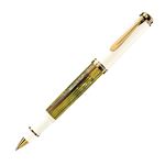 Pelikan R400 Tortoiseshell-White Rollerball Pen