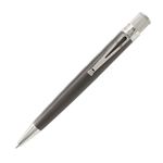 Retro 51 Black Nickel With Platinum Tornado Rollerball/Ballpoint Pen