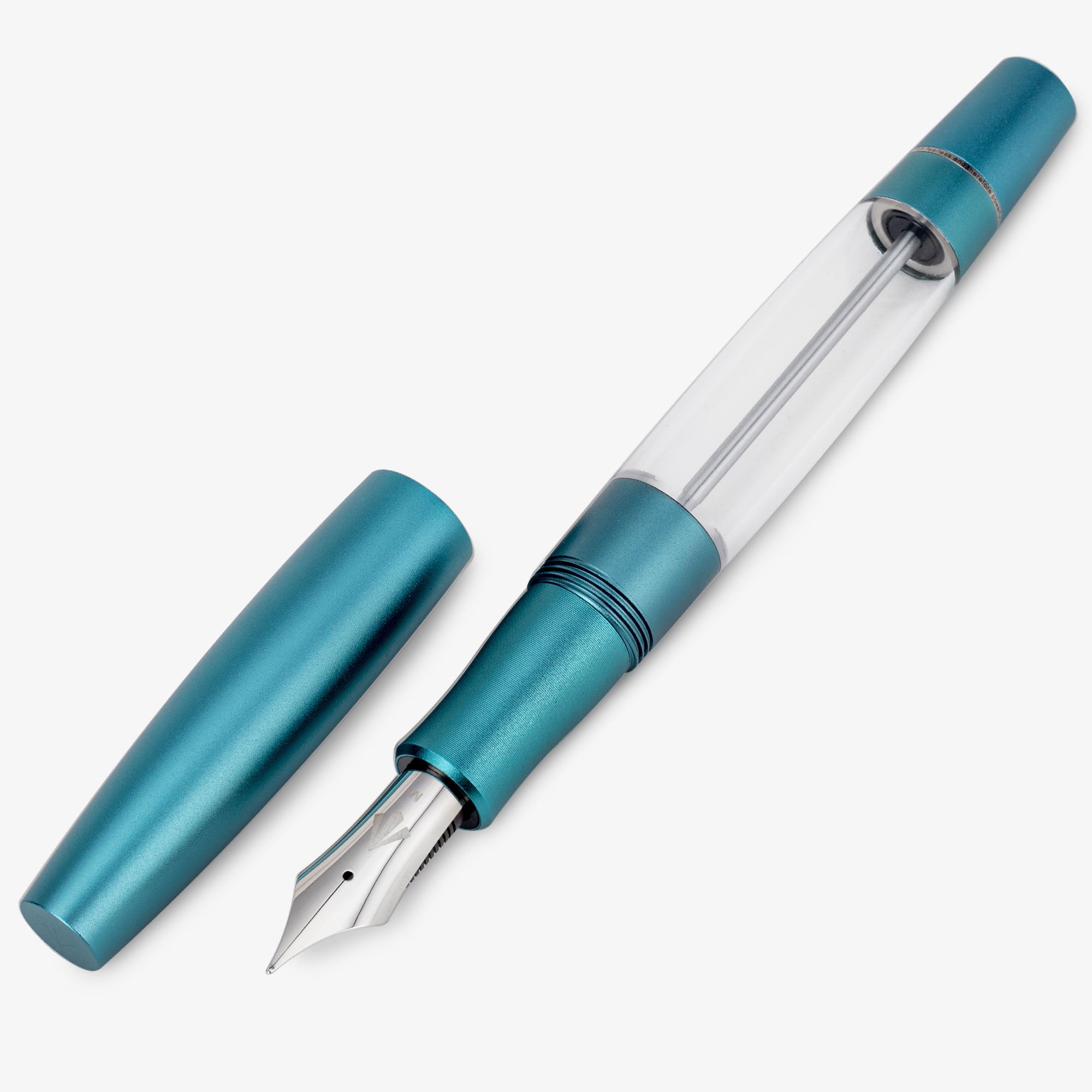 Gravitas Monster Aluminum Teal Fountain Pen