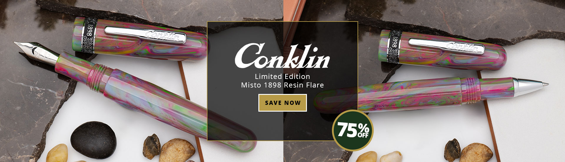 Conklin Limited Edition Misto 1898 Resin Flare