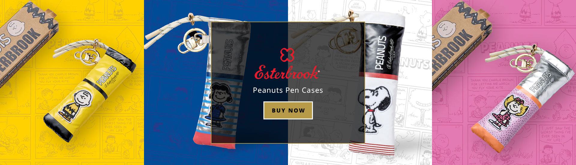 Esterbrook Peanuts Pen Cases