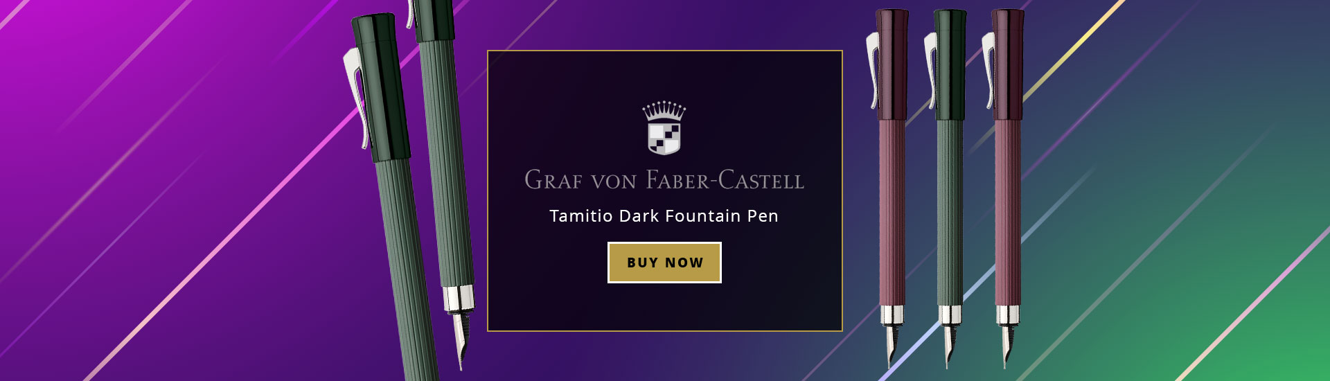 Graf Faber-Castell Tamitio Dark Fountain Pen