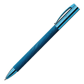 Faber-Castell Ambition Blue Wood Ballpoint Pen
