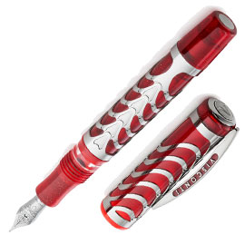 Visconti Limited Edition Skeleton 2023 Fountain Pen Ruby Red Medium