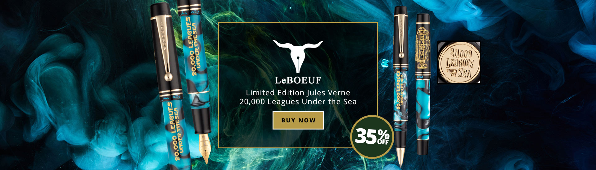 LeBoeuf Limited Edition Jules Verne 20,000 Leagues Under the Sea
