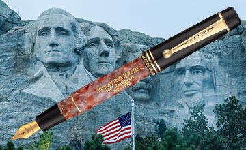 LeBoeuf Limited Edition Mt. Rushmore 100th Anniversary Fountain Pen