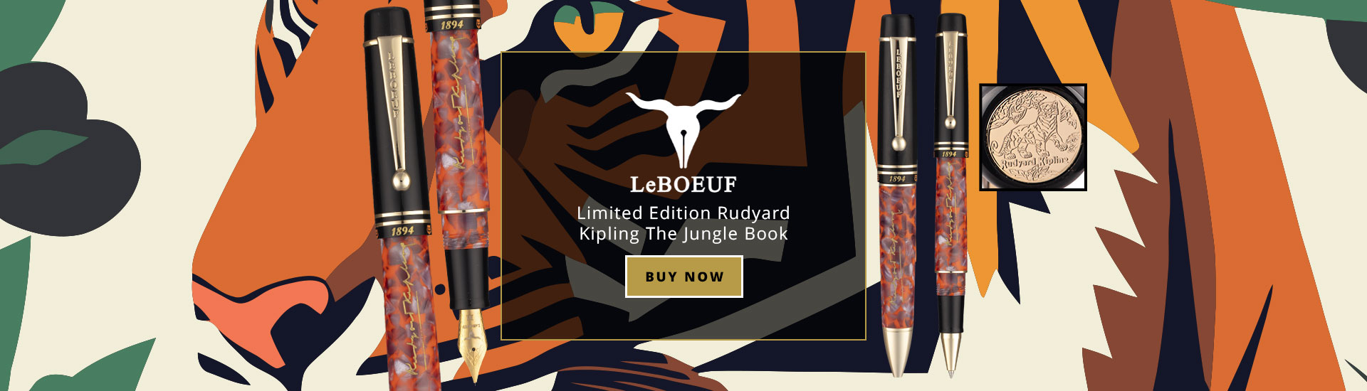 LeBoeuf Limited Edition Rudyard Kipling The Jungle Book