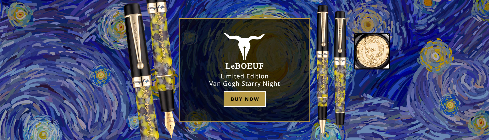 LeBoeuf Limited Edition Van Gogh Starry Night