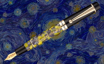 LeBoeuf Limited Edition Van Gogh Starry Night Fountain Pen
