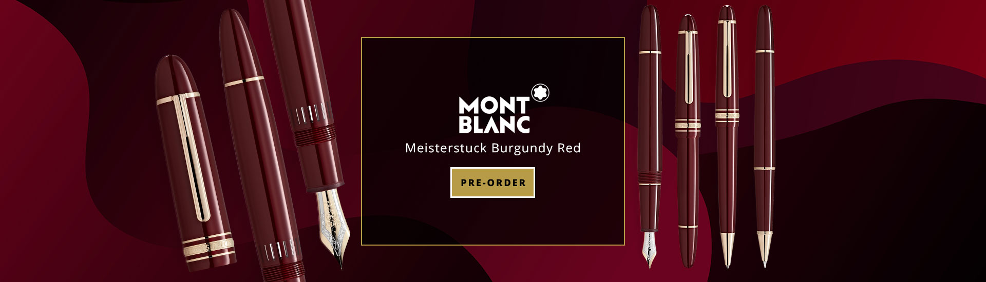 Montblanc Meisterstuck Burgundy Red