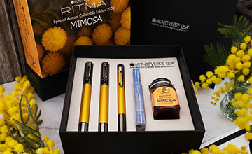 Monteverde Special Edition Ritma Mimosa 3+2 Fountain Pen Set