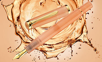 Pelikan Special Edition M200 Apricot Achat Fountain Pen