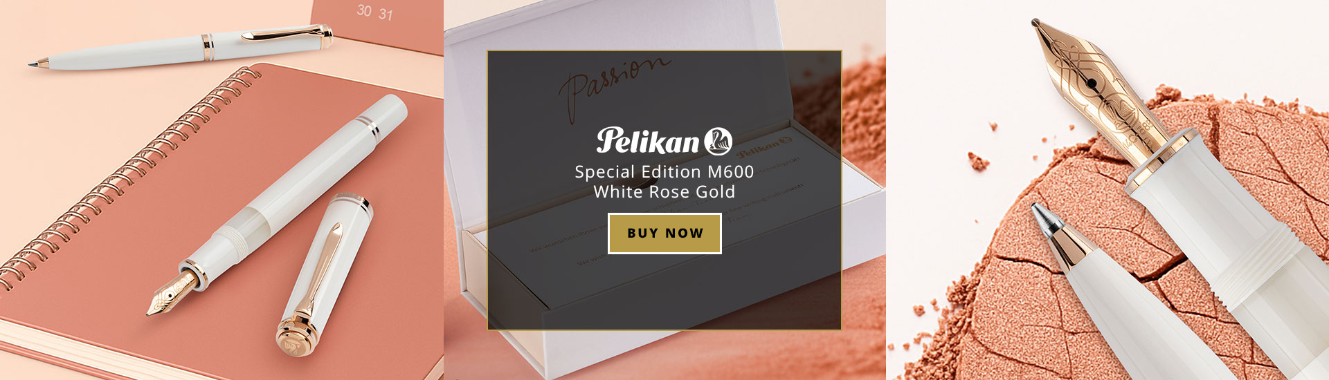 Pelikan Special Edition M600 White Rose Gold