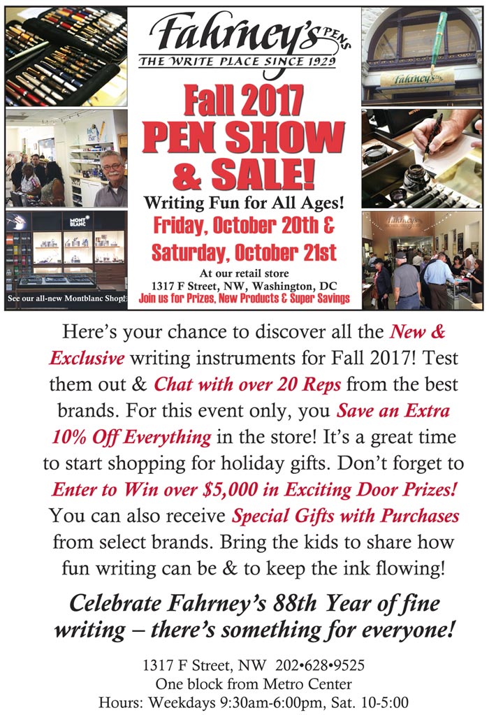 2017 Pen Show and Sale